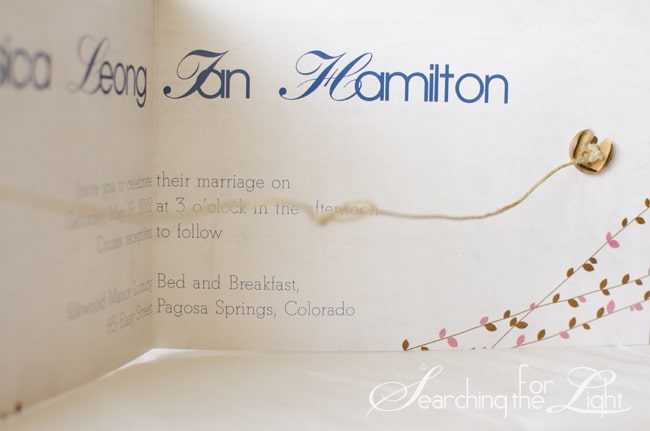jessicaandianinvitation_04 copy Tie the Knot Wedding Invitation Jessica and Ian's Wedding Stationary | Denver Wedding Invitations | Denver Vintage Wedding Photographer | Colorado Destination Wedding Photographer