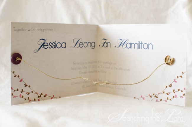 jessicaandianinvitation_04 copy Tie the Knot Wedding Invitation Jessica and Ian's Wedding Stationary | Denver Wedding Invitations | Denver Vintage Wedding Photographer | Colorado Destination Wedding Photographer