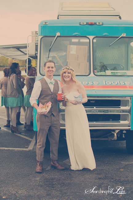 Denver Vintage Wedding Photographer on Creative Catering a food truck photo