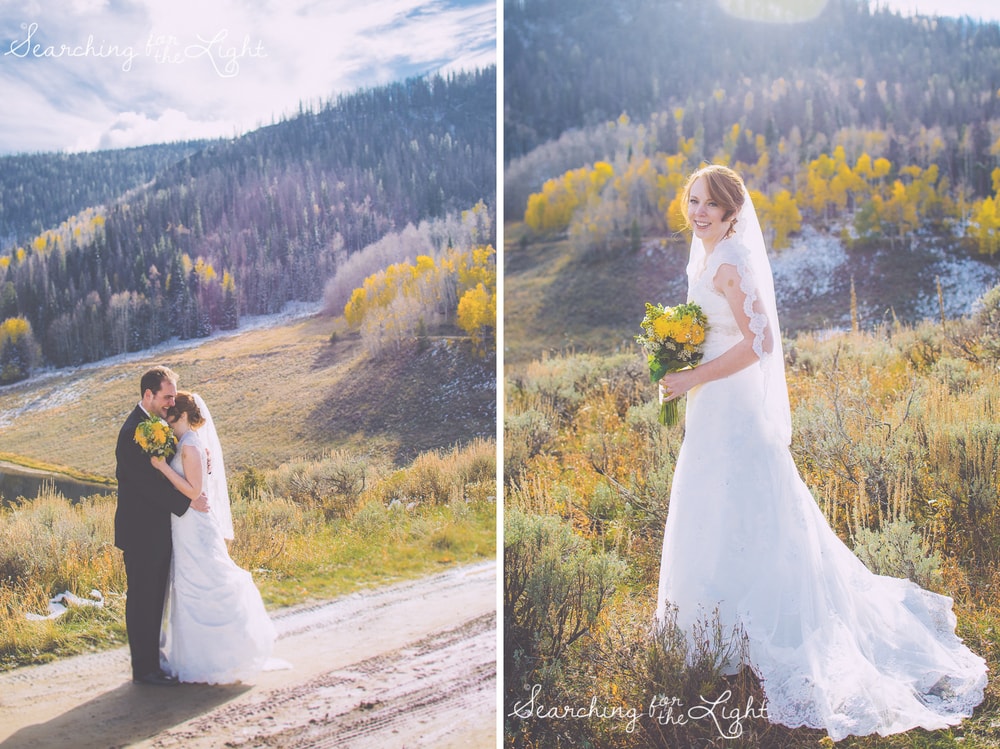 Snow Mountain Ranch Wedding Photo Fall Wedding by Denver Photographer