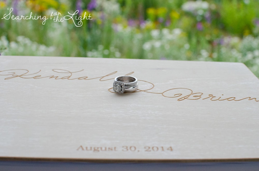 wedding rings photo denver botanical garden at chatfield, colorado wedding photographer photos