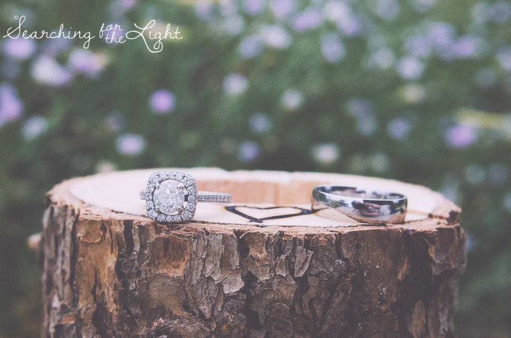 wedding rings photo denver botanical garden at chatfield, colorado wedding photographer photos