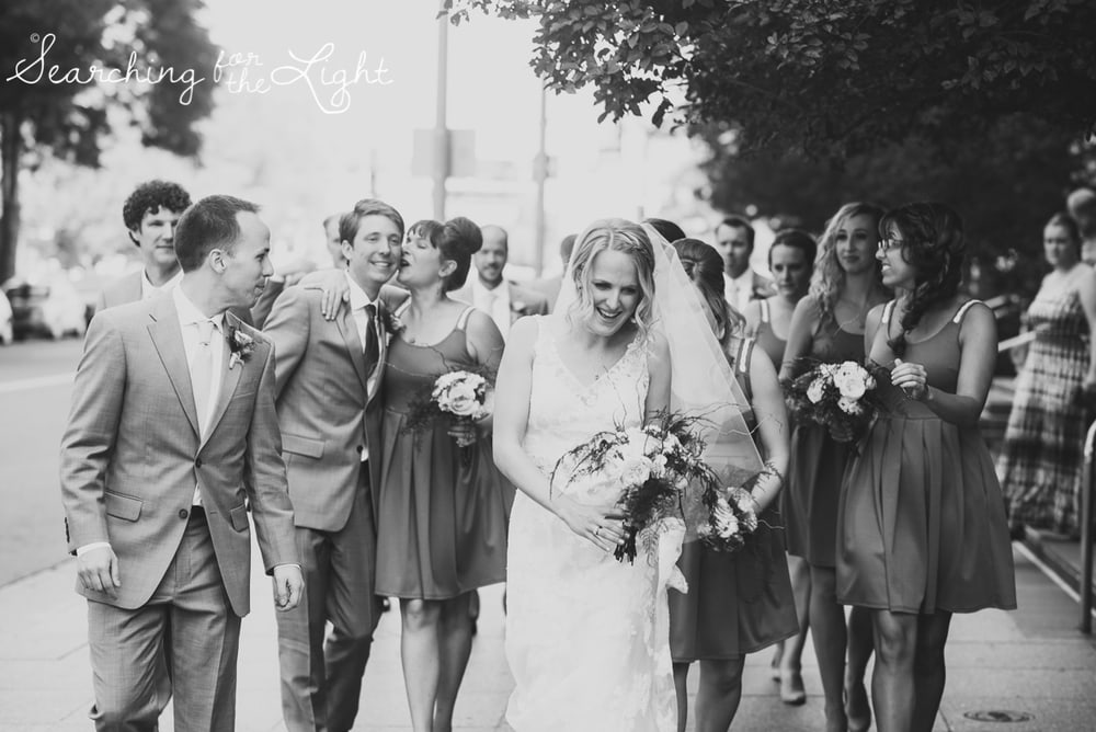 congratulations after getting married, church wedding, colorado wedding photographer photos