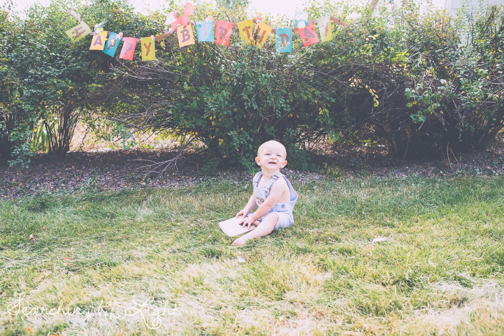 denver baby photographer, fun playful cute baby boy one year old baby photos