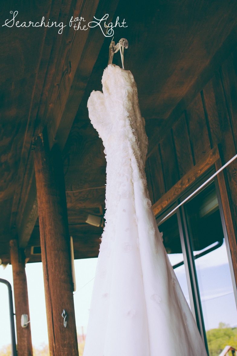 colorado wedding photographer, your wedding dresses hanger