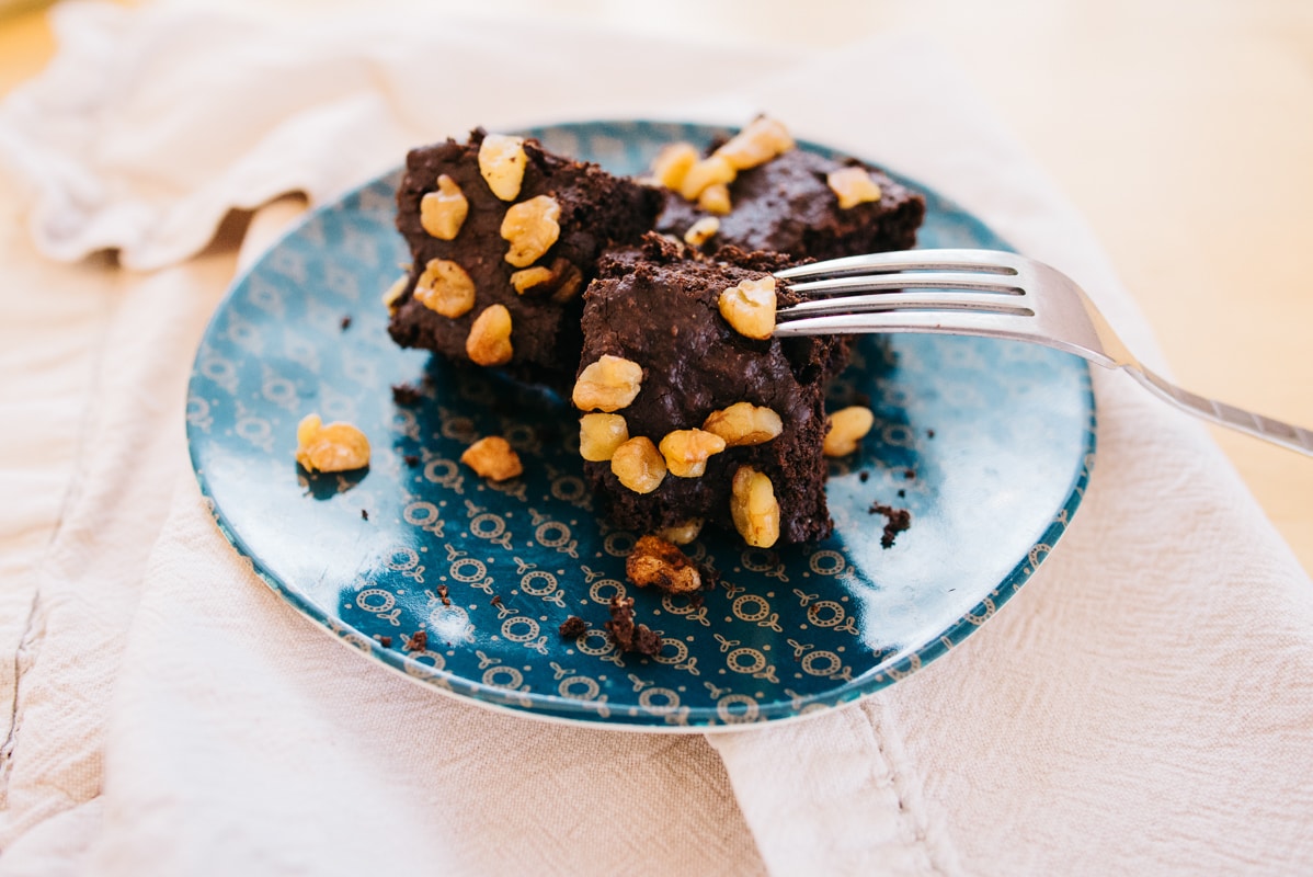 Brownies Whole 30 & Paleo Friendly {Chocolate Brownie Gluten-free, Sugar-free Recipe | Candida Diet Friendly Brownies}