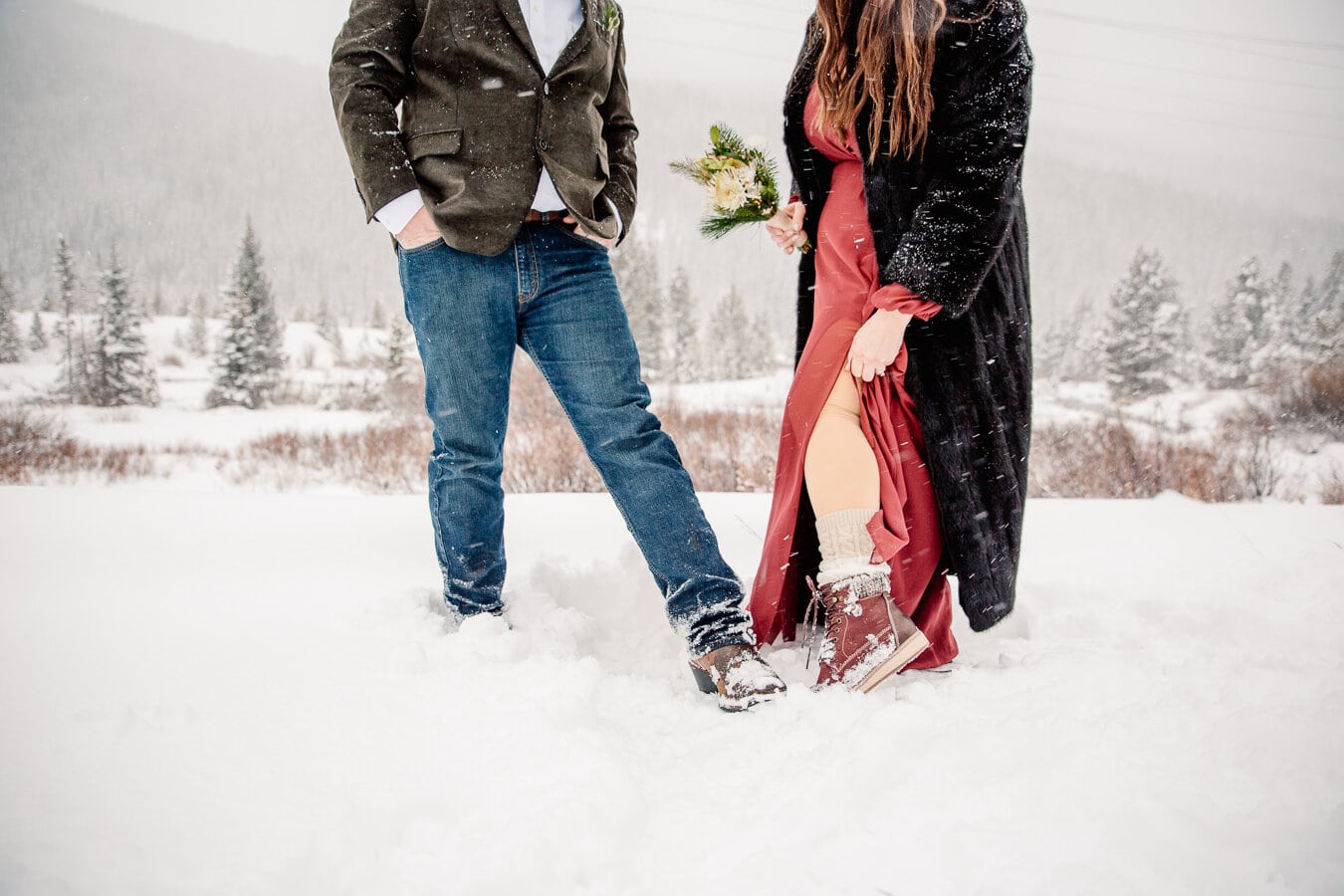 Real Winter Elopement {Kari & Craig by Brittany}