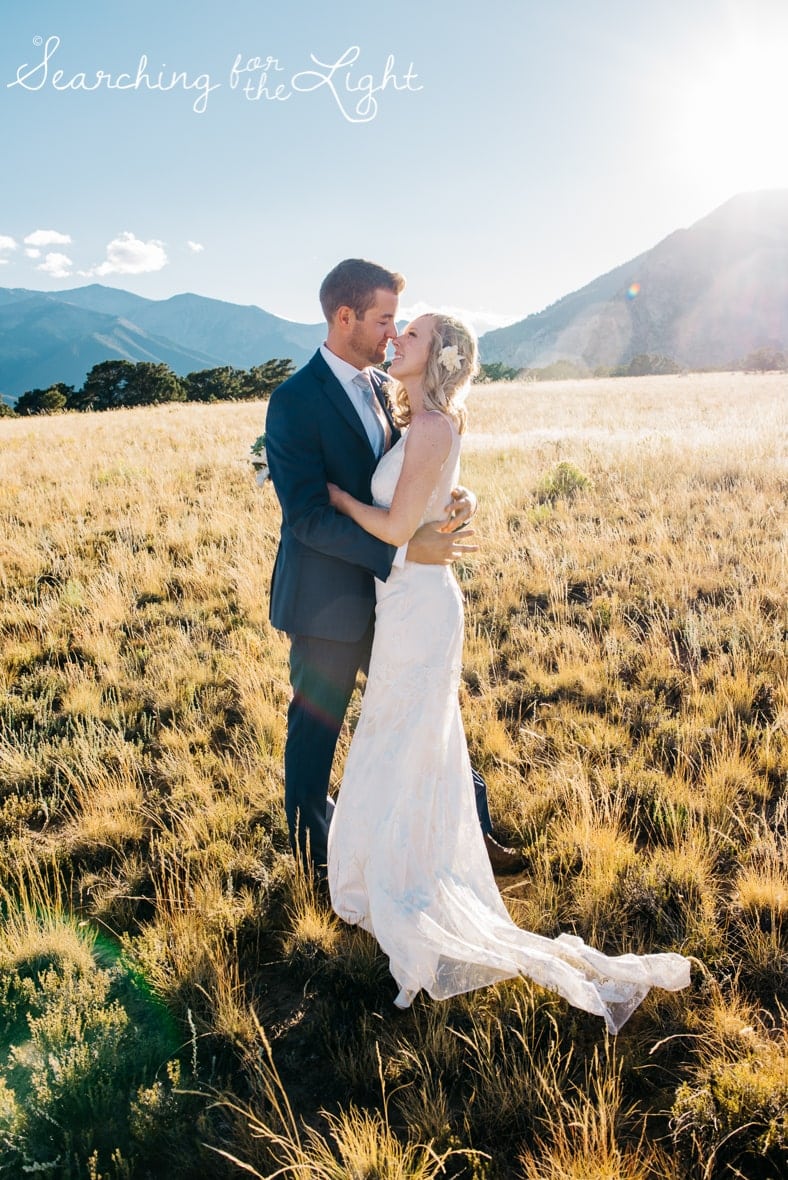 Mount Princeton Colorado Elopement Wedding Photographer | Mountain Adventure Wedding Photographers | Adventurous mount princeton elopement photography