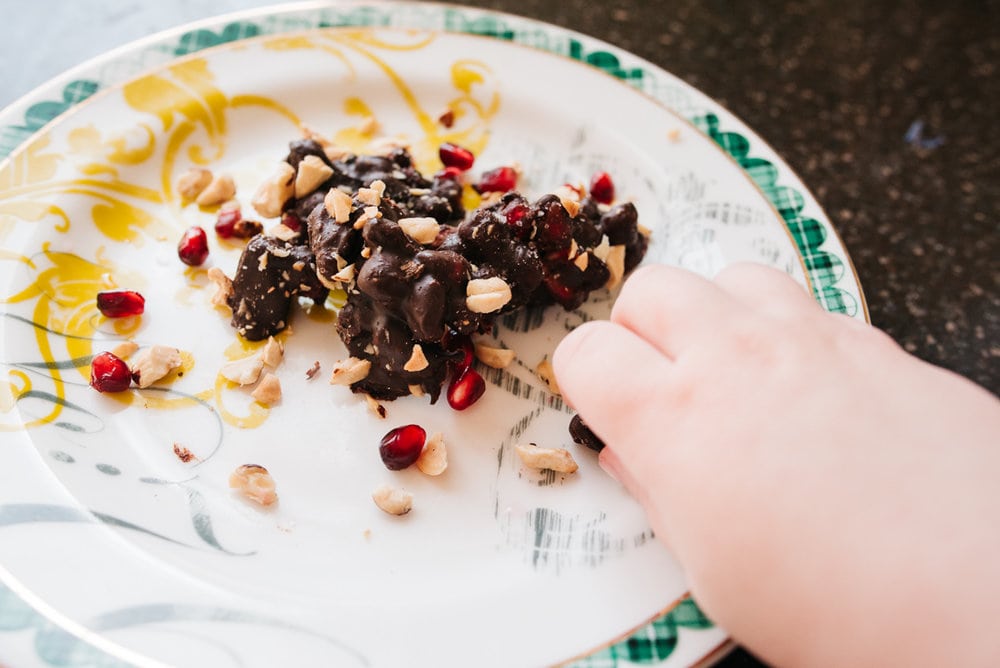 Clearly toddler approved. My daughter snuck a piece while I was taking photos. haha.