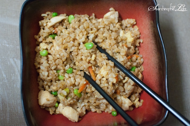 Easy Chicken Fried Rice {Delish Dish Recipe 5} | Denver Wedding Photographer | Vintage Wedding Photographer