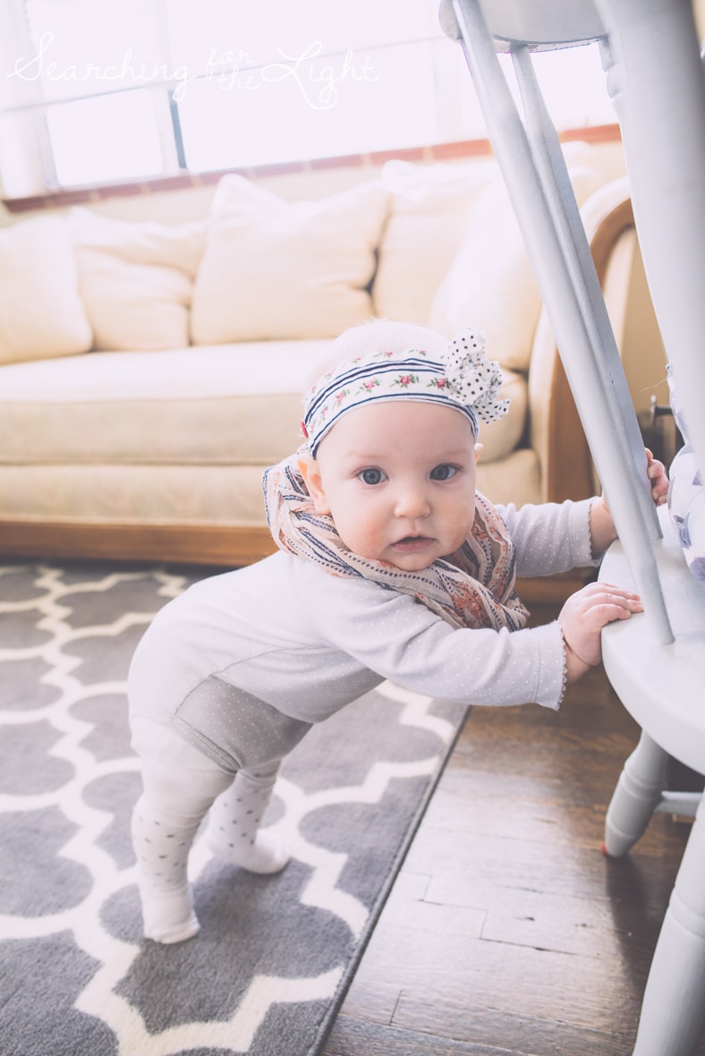 Olive Mae 7 Months Old Celebrate Again