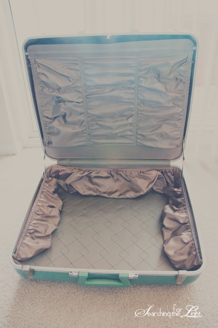 DIY Vintage Camera Case from Old Suitcase Denver Vintage Wedding Photographer 1950s Durabilt Fiberglas