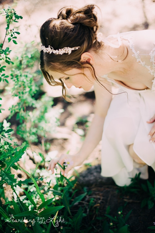 (Not me but a beautiful bride from a mountain wedding I photographed)