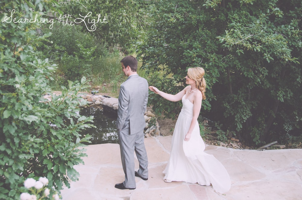 first look, Red Rocks Wedding Photography at Red Rocks Denver Colorado
