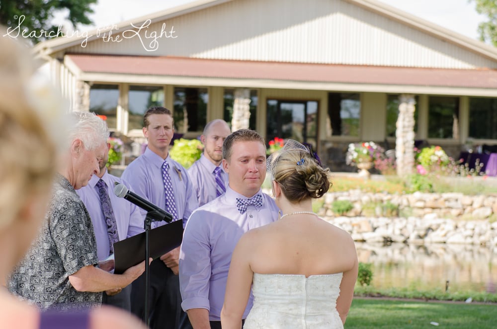 Ceremony at Shupe Homestead Wedding Photo by Denver Wedding Photographer