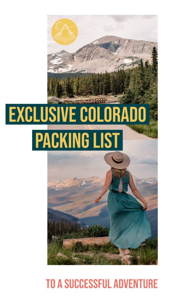 Colorado Packing List