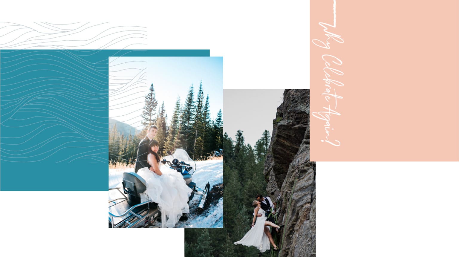 Adventure Wedding Photographers - Celebrate Again