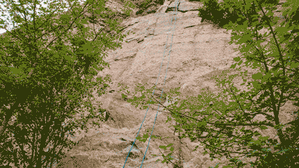 rock climbing gif of emmy
