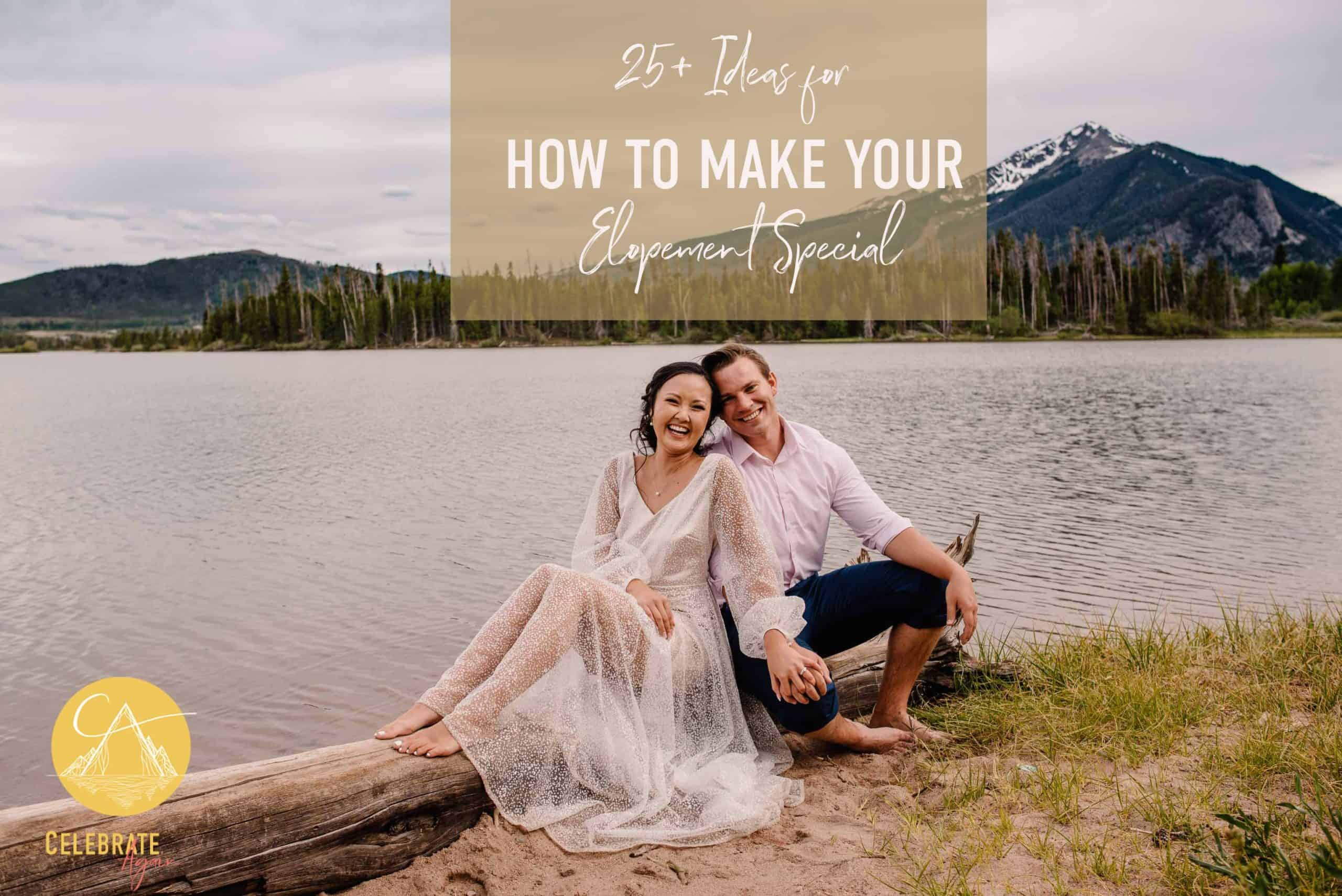 How To Decorate Your Elopement